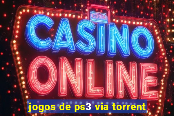 jogos de ps3 via torrent